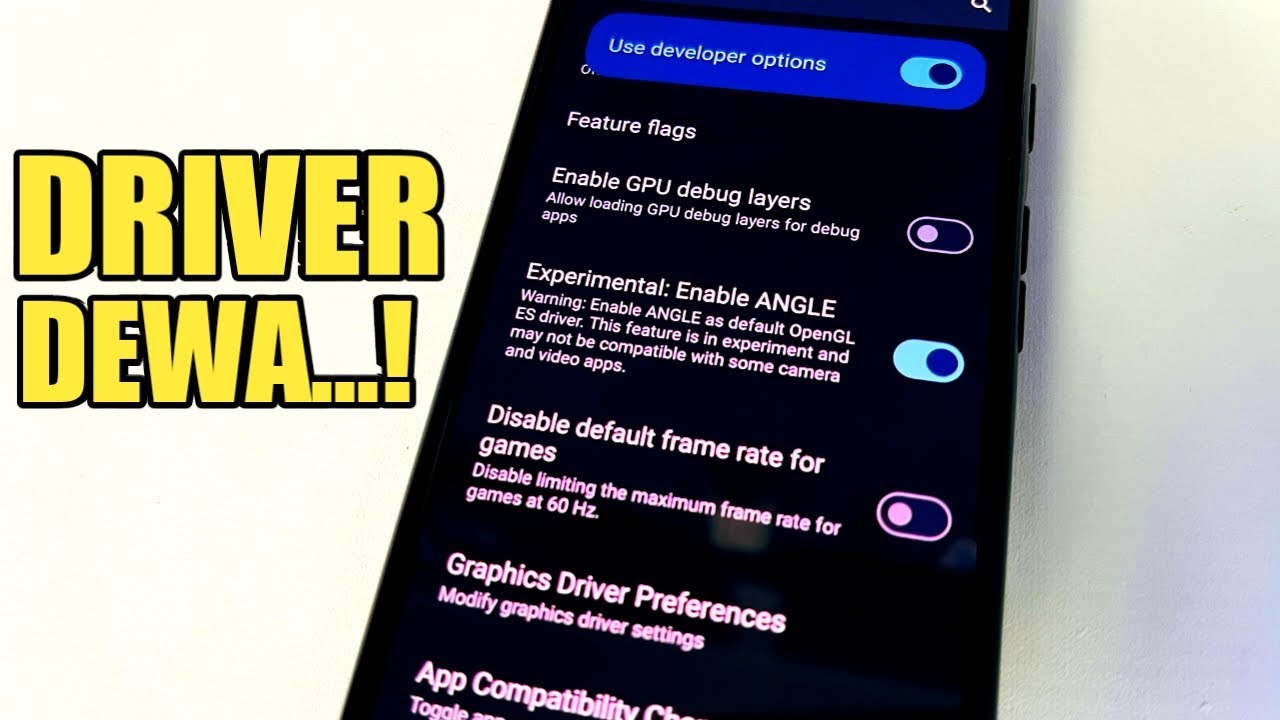 Driver ANGLE Android? Rahasia Rendering God Tier Buat Game!