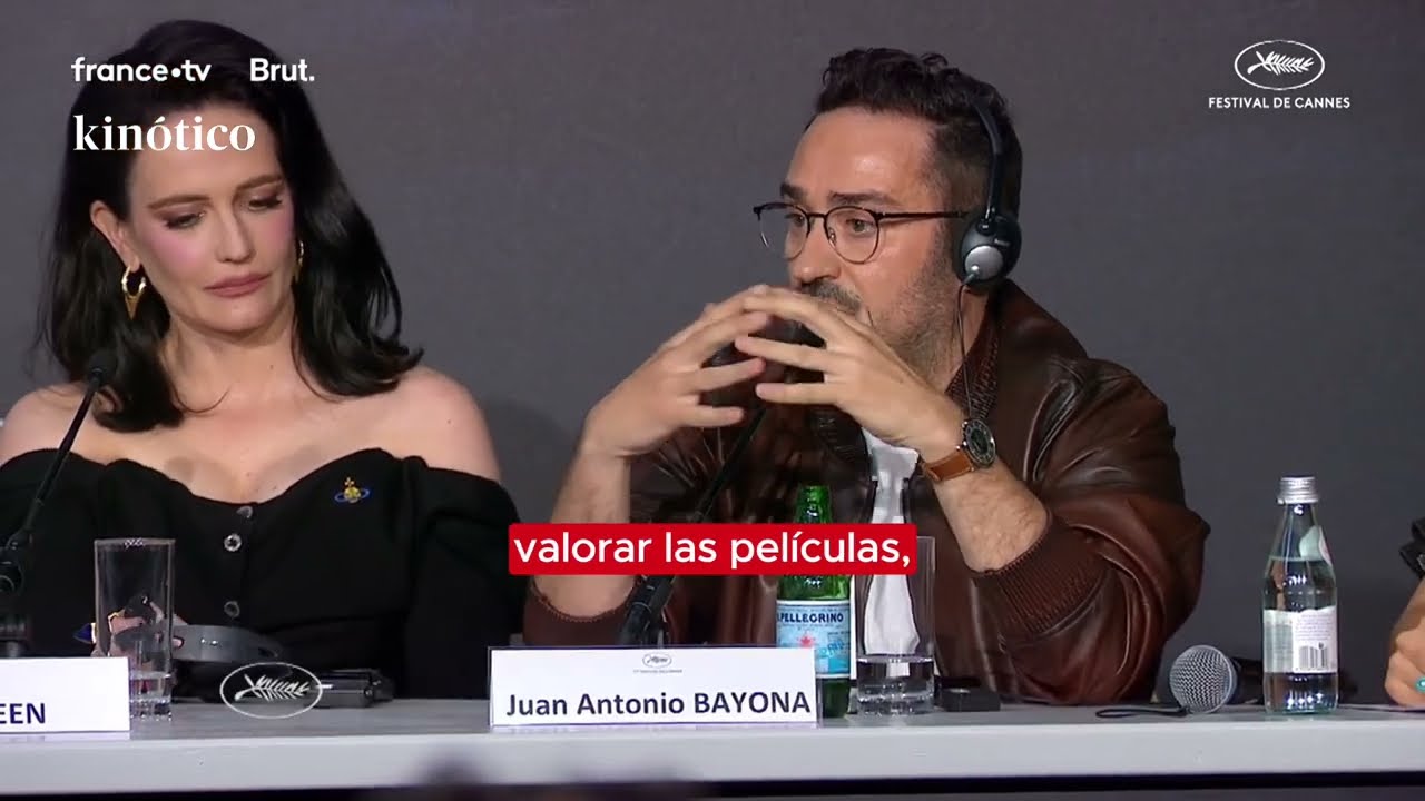 Mar&iacute;a Guerra pregunta a Greta Gerwig y J.A. Bayona por el #MeToo en #Cannes2024