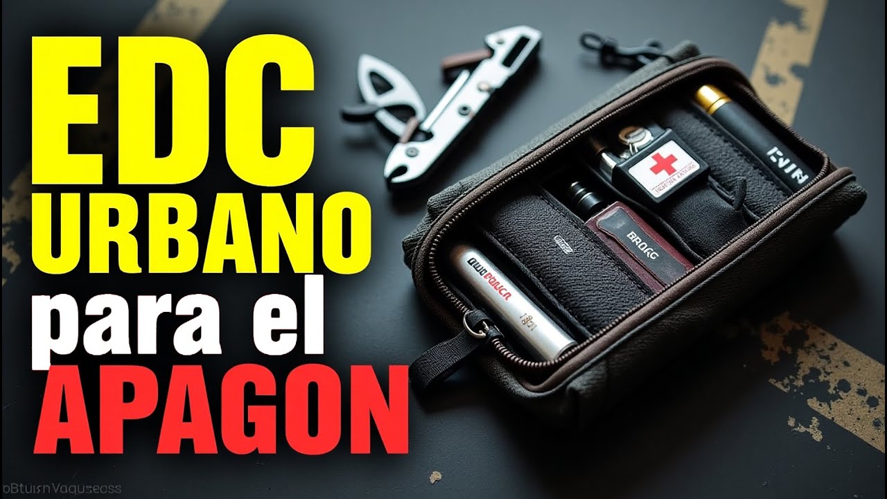 🔧 EDC URBANO: LAS HERRAMIENTAS QUE LLEVAN LOS PREPPERS CADA D&Iacute;A 🔧