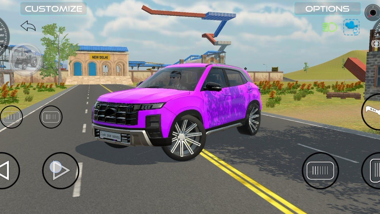 Car driving 