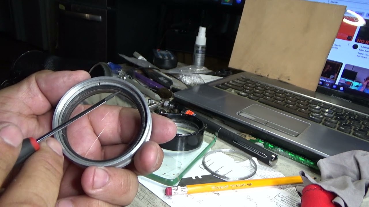 Eccentric Rings on Binoculars