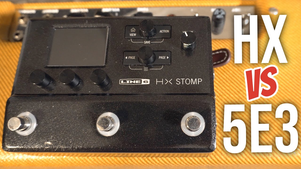 Line 6 HX Stomp versus 5e3 Tweed Deluxe! Same IR!