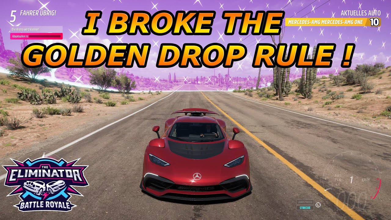 FH5 Eliminator - I Broke The Golden Drop Rule In Arena 16