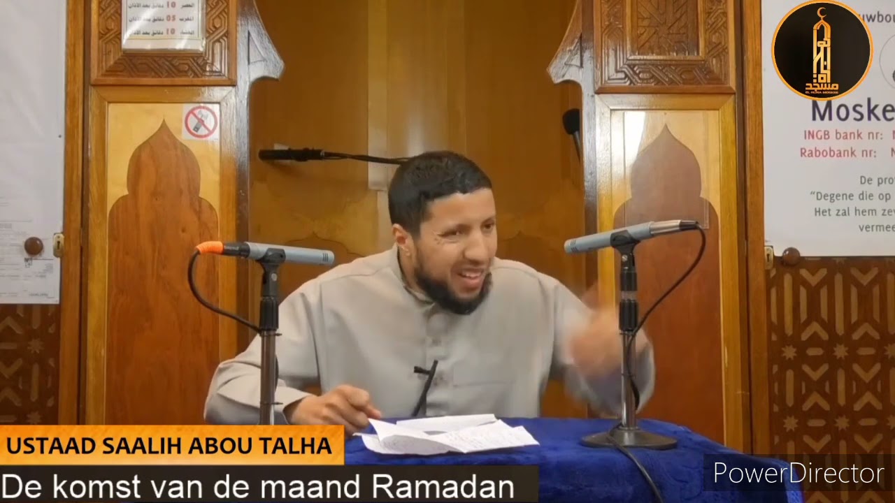 Ustaad Saalih abou Talha - Aanbevolen momenten om een dua te verrichten.