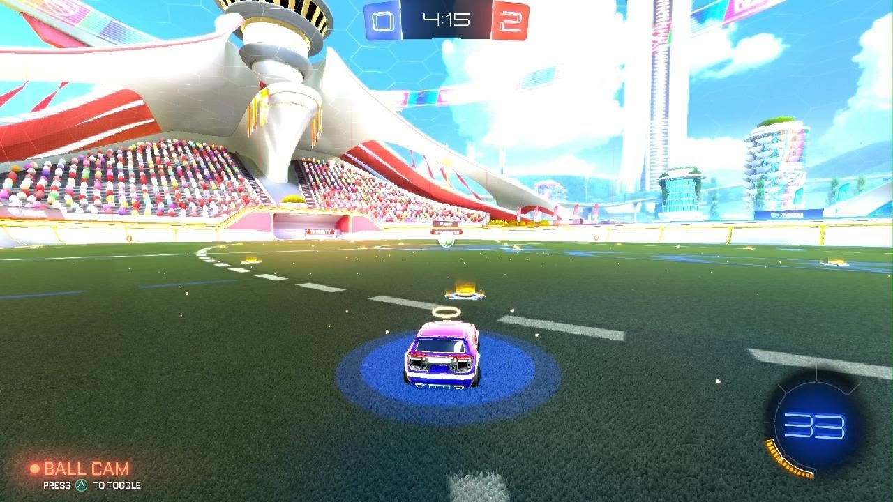 Rocket League gameplay