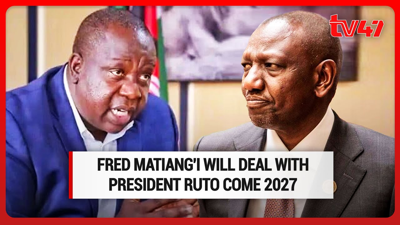 Fred Matiang'i will deal with President Ruto come 2027: Jeremiah Kioni PART 2 | #PowerAndPolitics