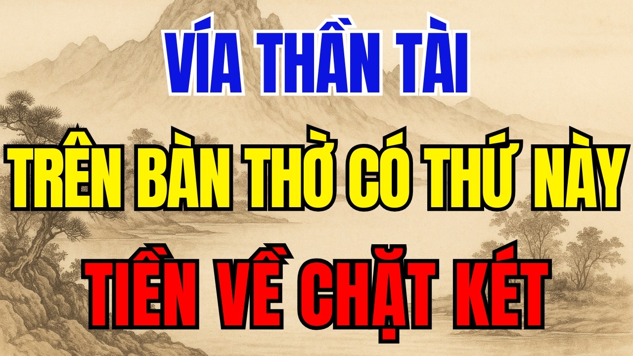 Ngày Vía Thần Tài, Đặt 5 Thứ Này Lên Bàn Thờ Thì Giàu Nứt Vách - Tài Lộc ÙN ÙN Đổ Về!
