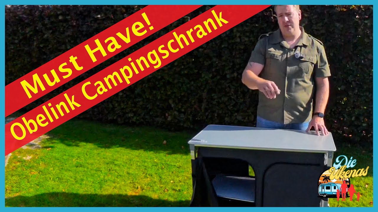 Obelink Alu Quick Campingschrank - Ideal fürs Vorzelt #musthave #campingzubehör #vorzelt #camping