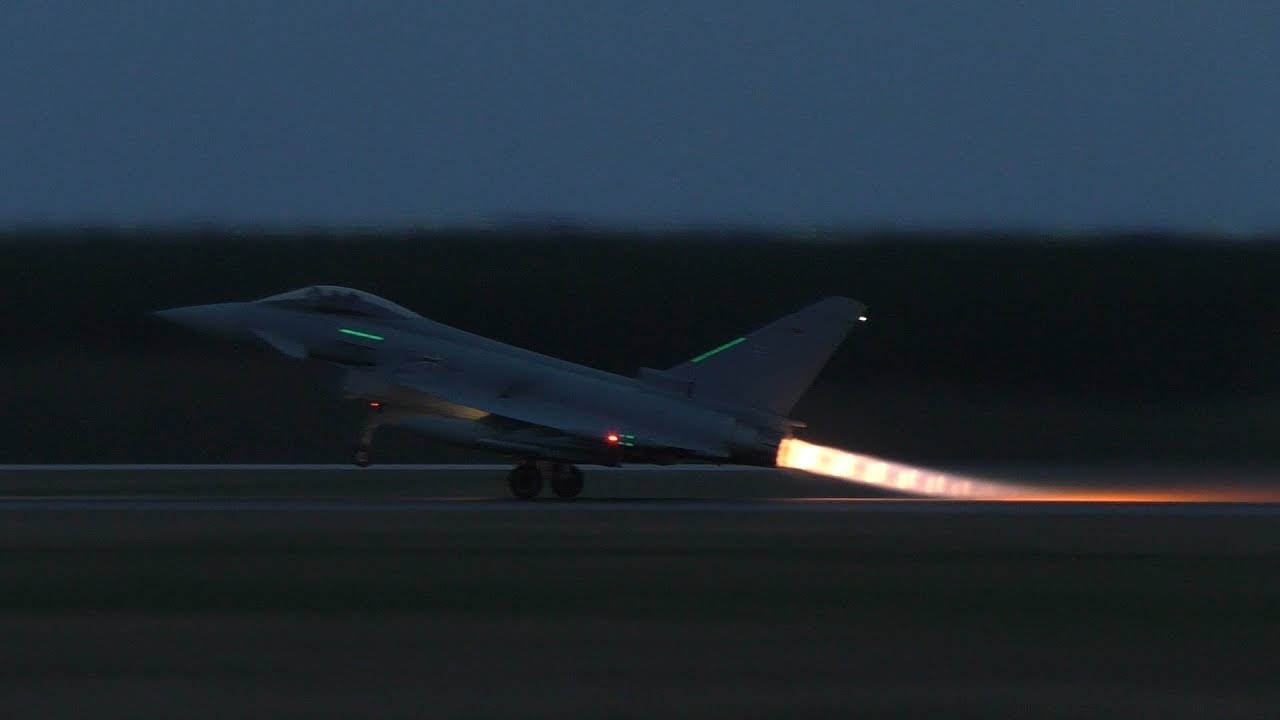 [HD]  Pure Eurofighter I Spotterday TaktLwG 73 Laage I Teil 4/4 ,Nachbrenner Nacht Start