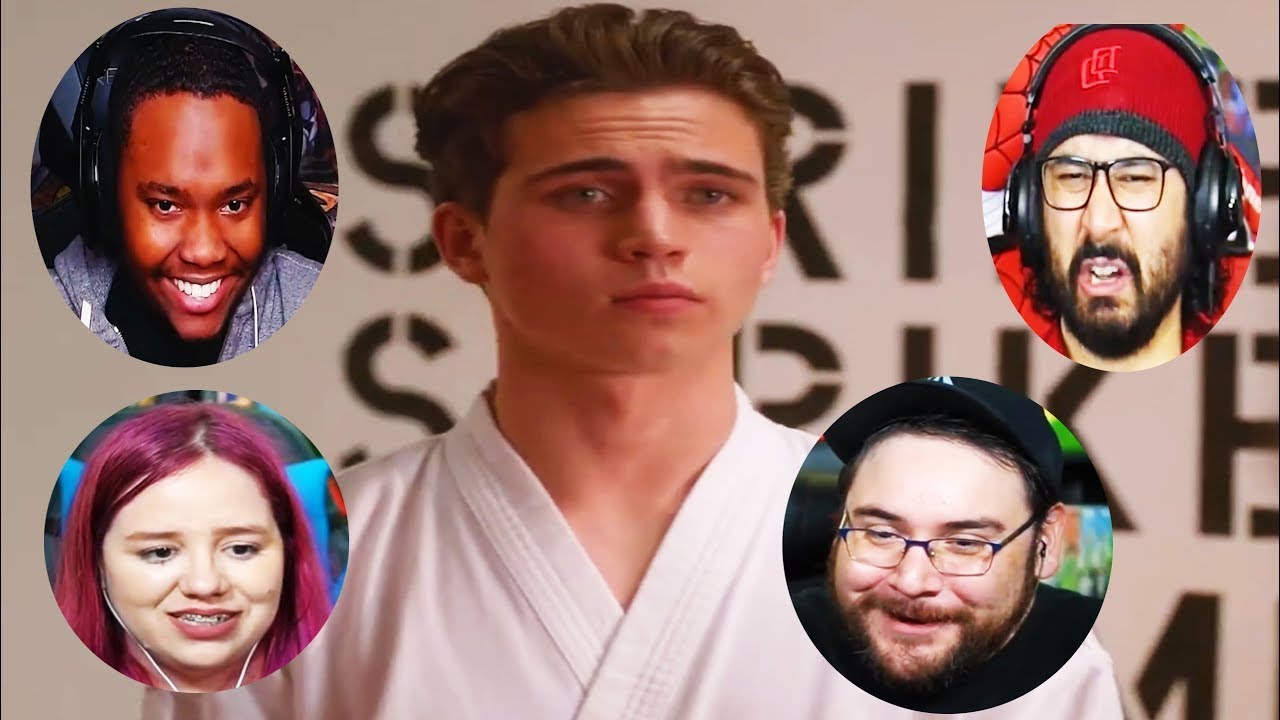 Reactions to Robby vs Cobra Kai | Season 4 Episode 1