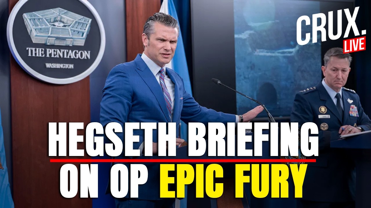 Israel Iran War LIVE | US Defense Secretary Hegseth's Briefing On Op Epic Fury | Khamenei | Trump