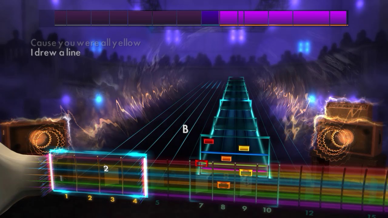 Coldplay - Yellow - Rhythm Guitar Rocksmith2014