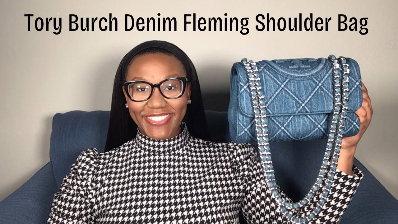 Tory Burch Denim Fleming Shoulder Bag: Is it worth the hype?