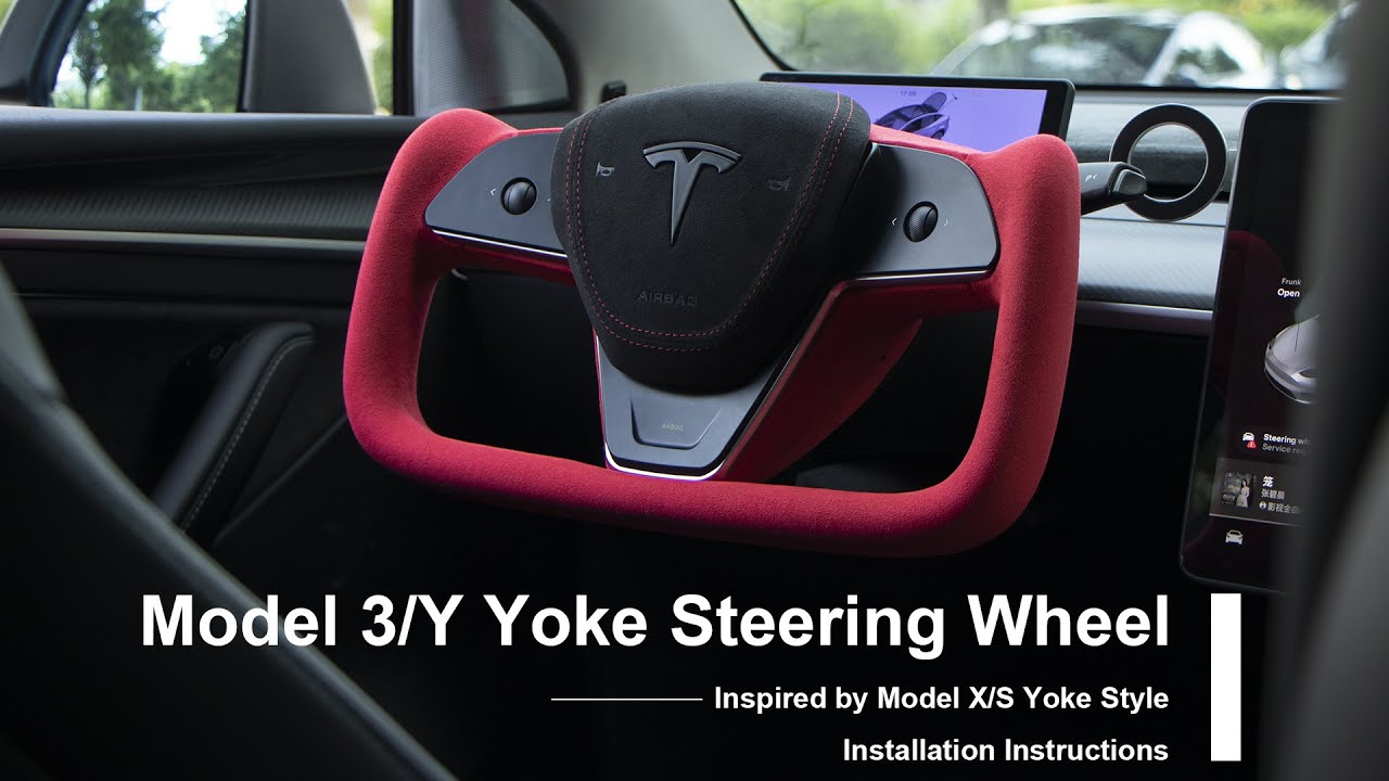 How to Install New Style Yoke Steering Wheel Within 5 - 10Mins | Hansshow