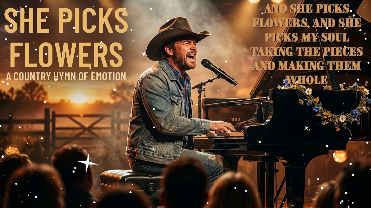 🎶She Picks Flowers POWERFUL, EMOTIONAL STAGE SONG. Country Piano Ballad (Official Audio)🎶LUKKE