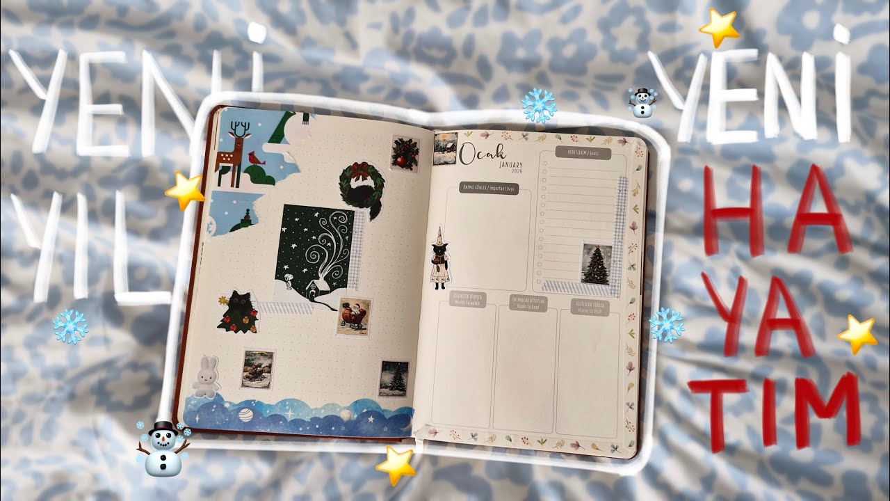 🎄❄️ Ocak Reset’i | 2026’ya Yeni Bir Sayfayla Başladım