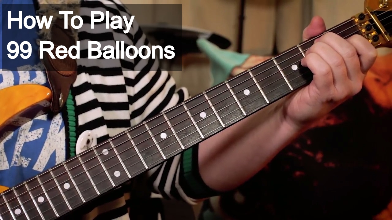 '99 Red Balloons' Nena Guitar Lesson