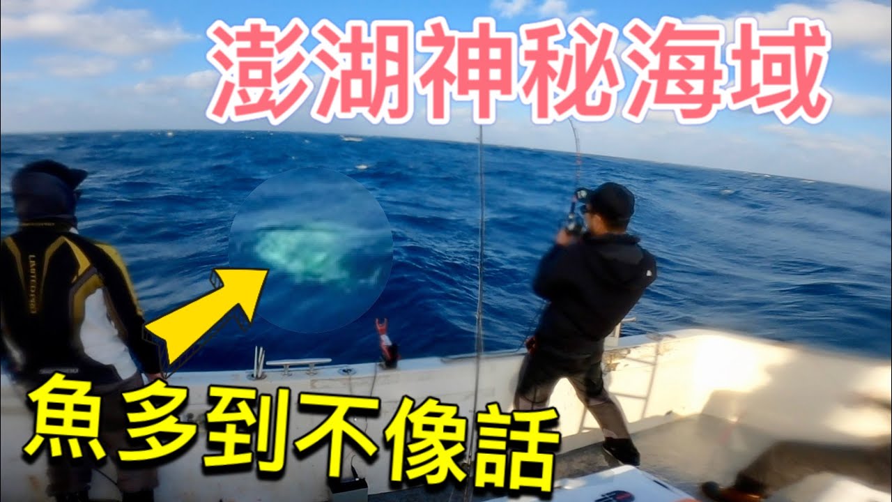 遠征澎湖神秘海域，魚多到不像話！大風大浪就為了捕獲高價土魠魚！#赫馬士#船釣り#offshore