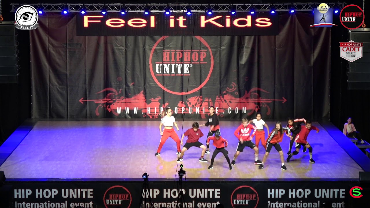 Feel It Kids @ Cadet Small Crew Division - Final @ Hip Hop Unite World Championships 2019