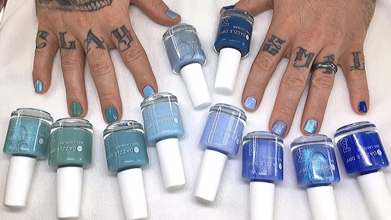 DAZZLE DRY | Swatch & Talk #10 [light blue, teal]