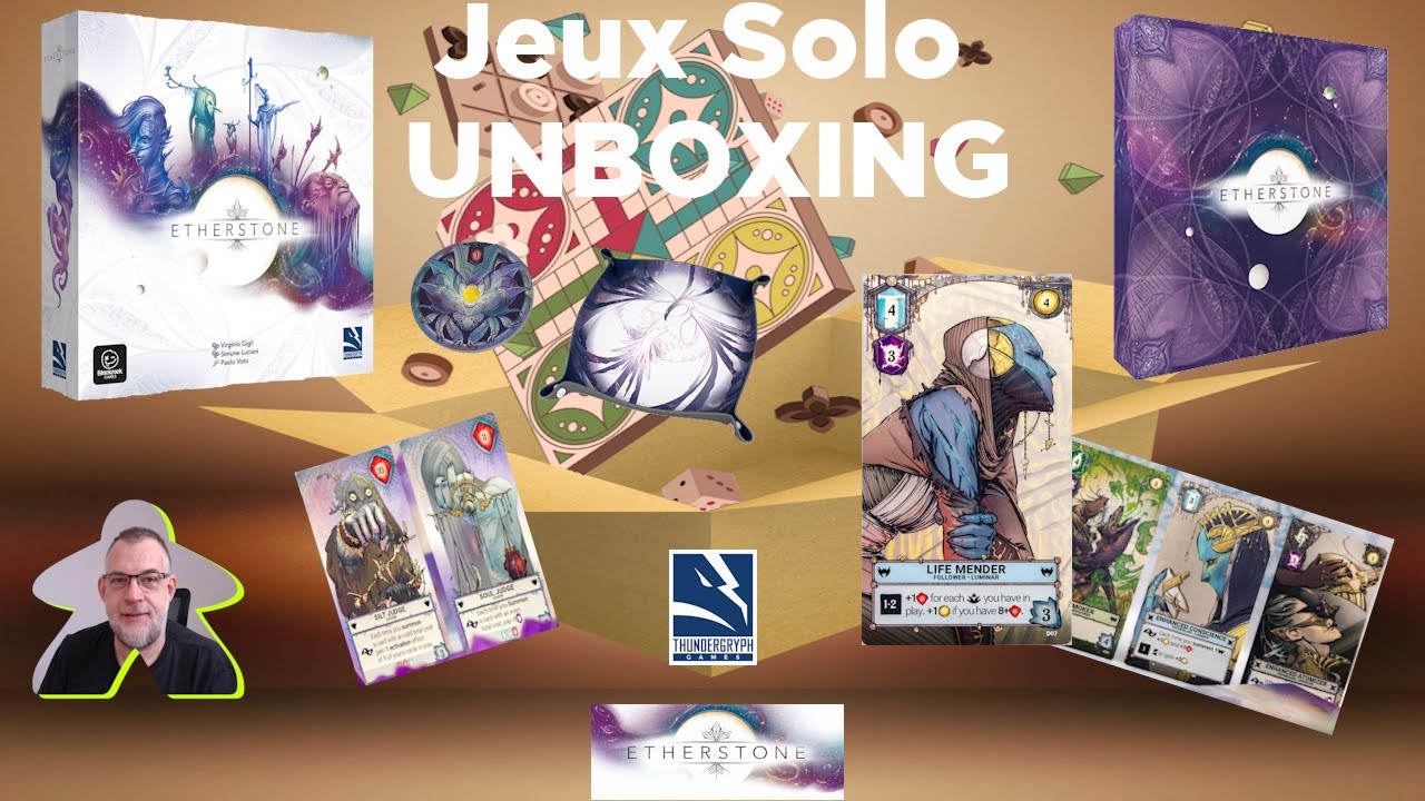 Unboxing - Etherstone | Thundergryph | board game
