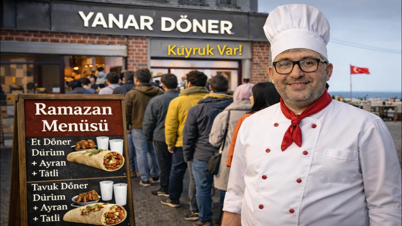 Dönerciyi Sallayan Ramazan Menüsü! Wrap House’ta Kuyruk Var!