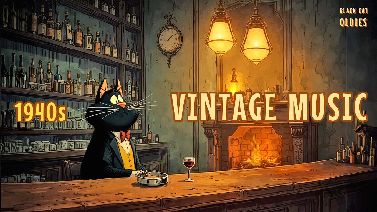 Vintage Oldies Lounge | Timeless Songs & Warm Lights | 1940s Vibes