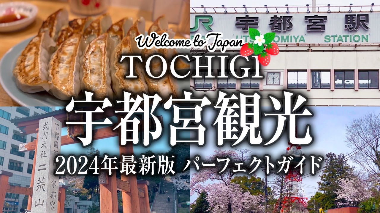 【宇都宮観光 最新版】ここだけは押さえておきたい！地元民に案内された桜満開の栃木旅行オススメスポット 宇都宮グルメ 餃子 宇都宮みんみん 二荒山神社 宇都宮タワー 来らっせ