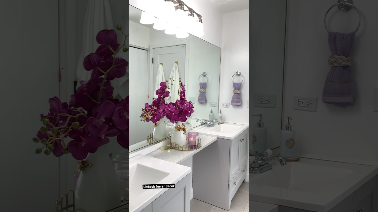 Ideas para tu ba&ntilde;o | como decorar un ba&ntilde;o peque&ntilde;o? | home decor primavera 2025