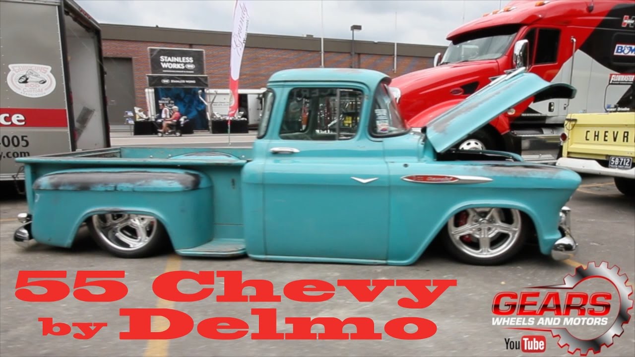 1955 Truck by Delmo , LSA super charged Gears Wheels and Motors