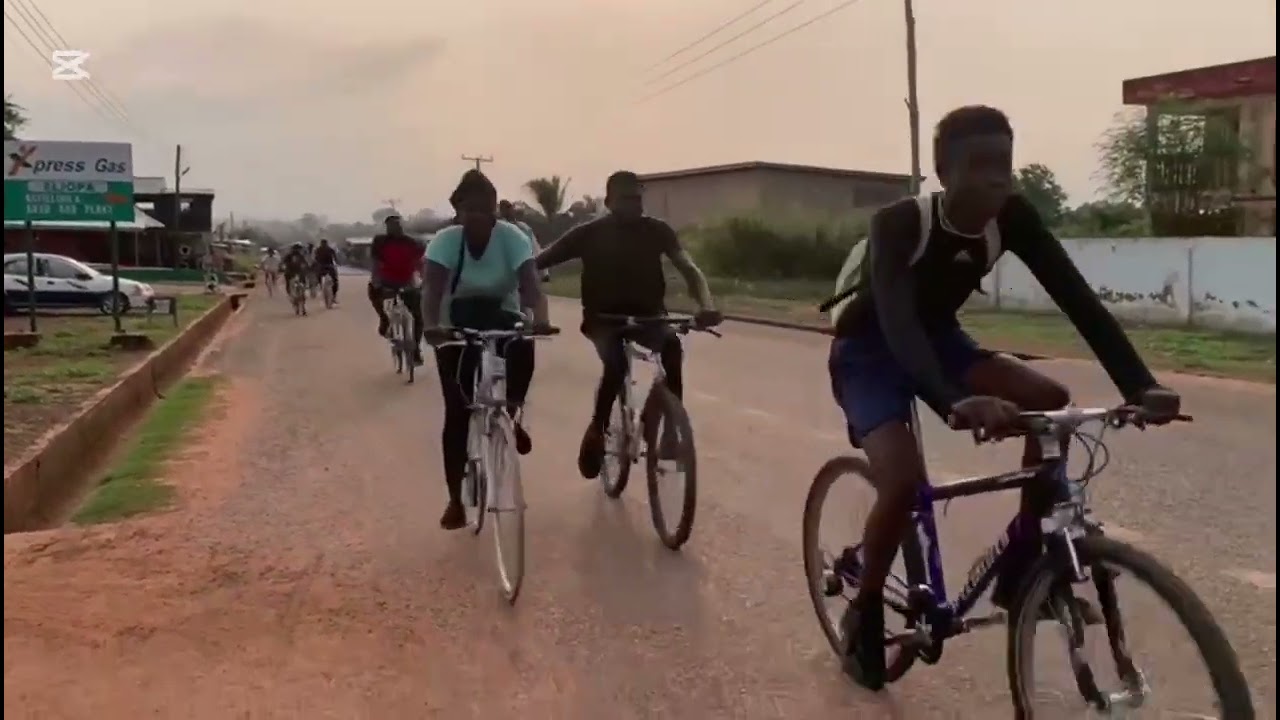 Bicycle trip to kpado torkor 🇬🇭