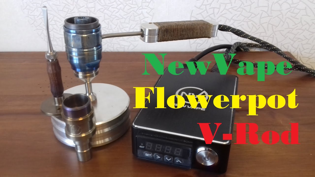 NewVape Flowerpot V-Rod &agrave; l'ancienne (B2 sans billes)