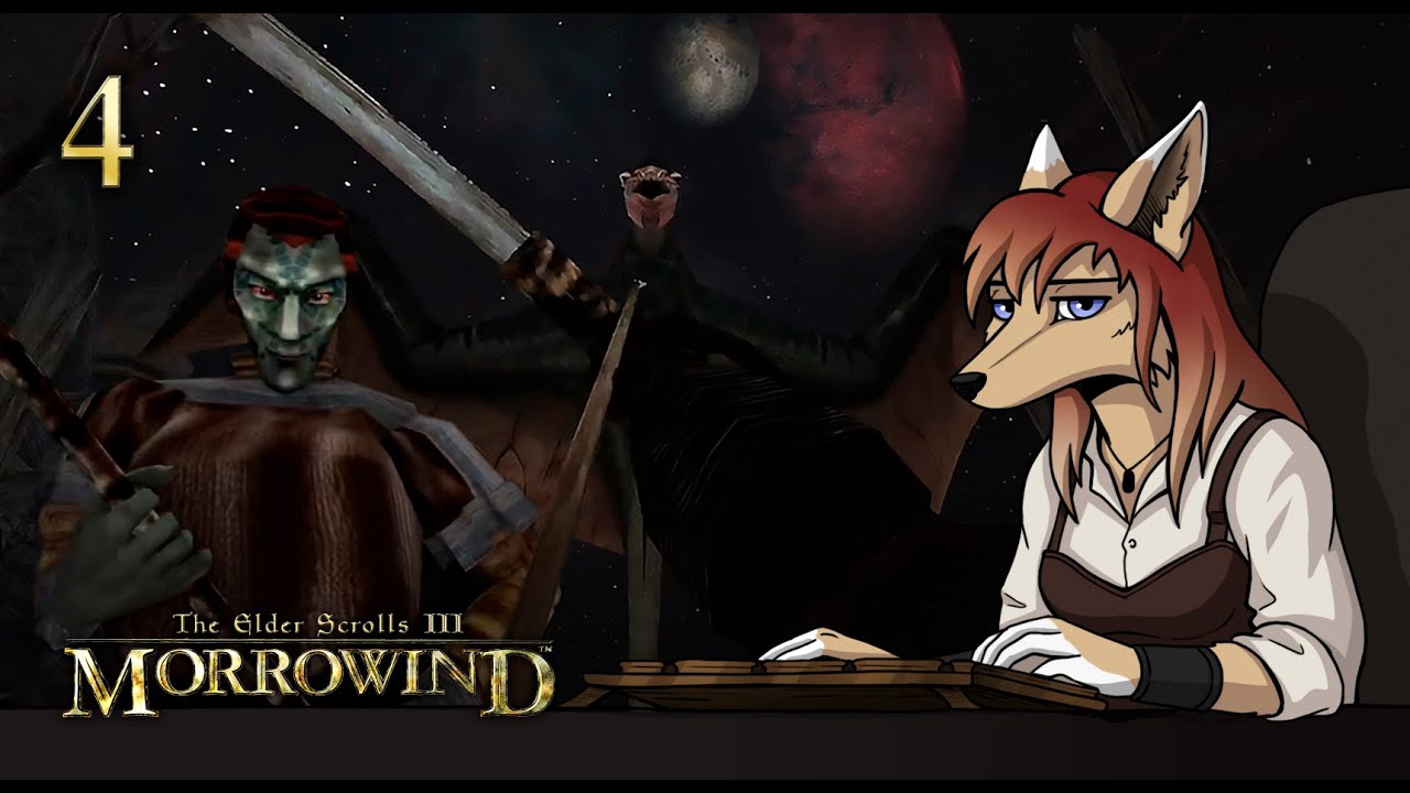 TES III: Morrowind! #4 Вы не Нереварин *крики скальных наездников*