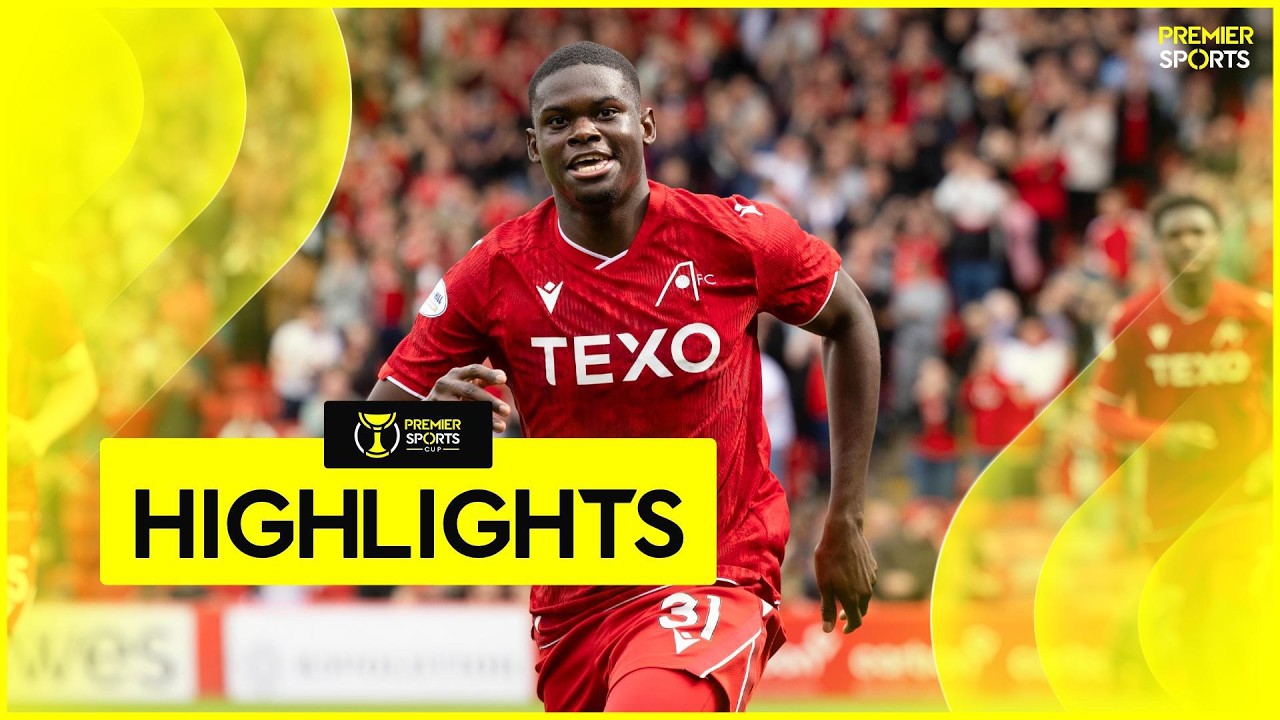 HIGHLIGHTS | Aberdeen 3-0 Dundee | Nisbet double and Ntelo debut goal sends Dons to quarter-finals