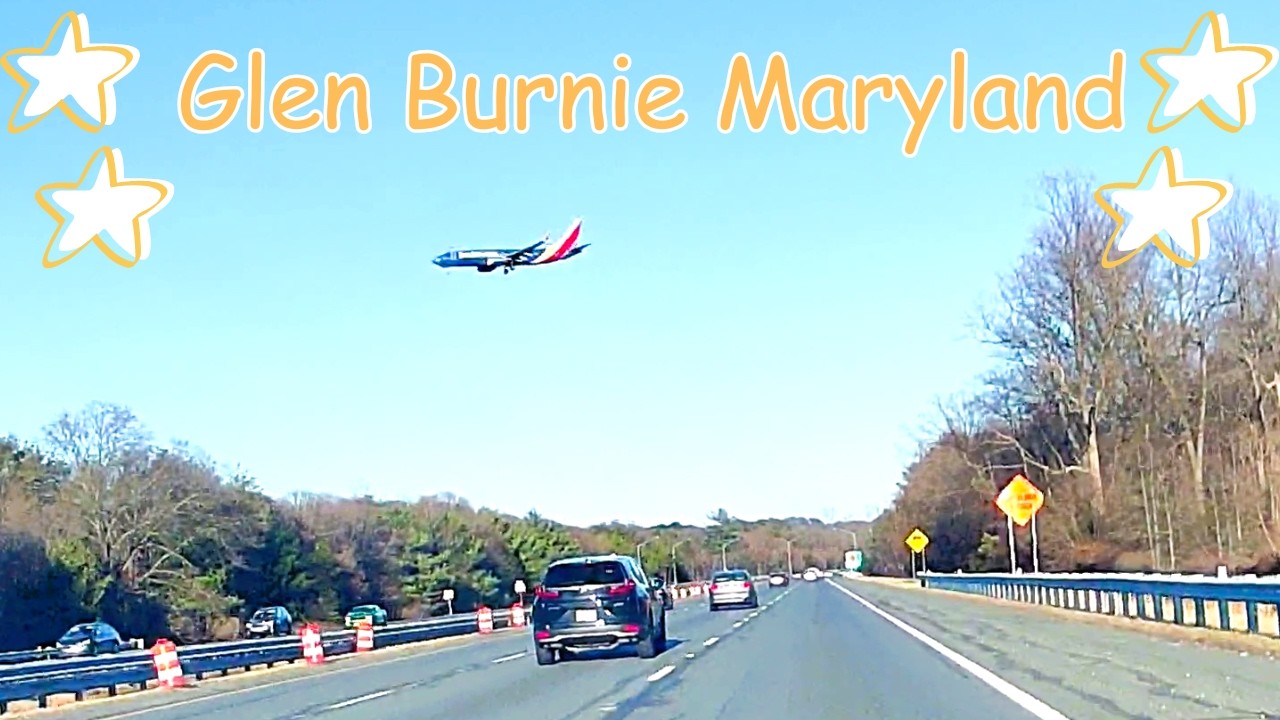 Driving Through Glen Burnie, Maryland | Suburban Life Near BWI