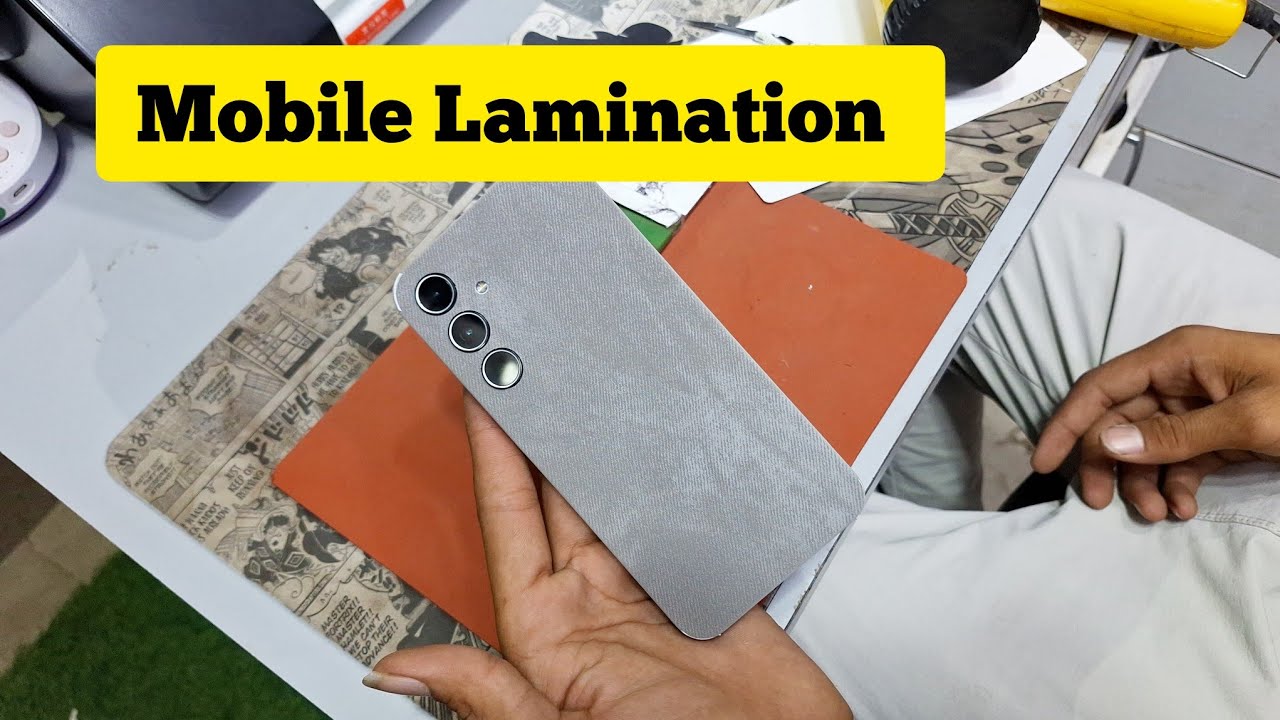 mobile cover lamination design | mobile back cover lamination #smartphone #mobilephone