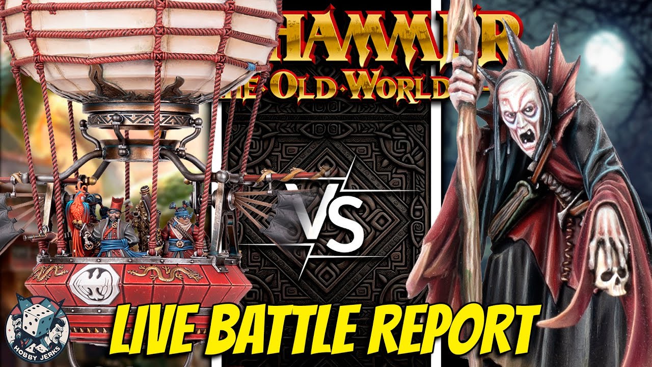 Grand Cathay vs Vampire Counts | Warhammer The Old World (Live Battle Report)