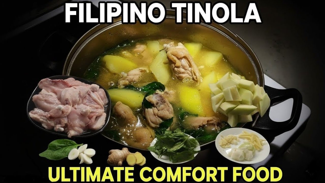 How to make Chicken tinola with Papaya 