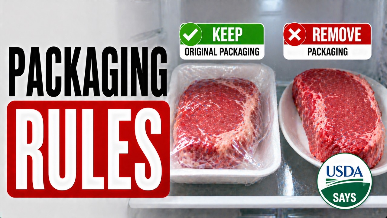 Raw Meat Storage: Whether to Keep or Remove the Packaging and What the USDA Says