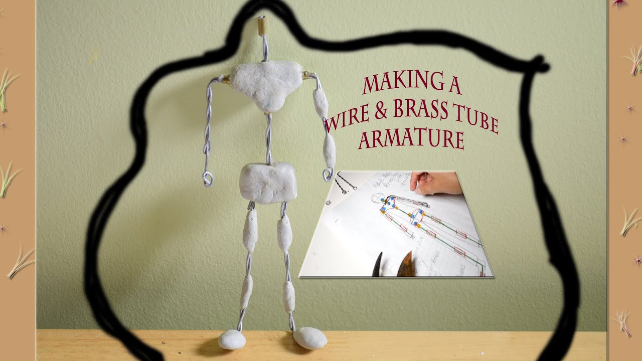 How to make a Wire & Brass Tube Puppet Armature with Replacement Parts