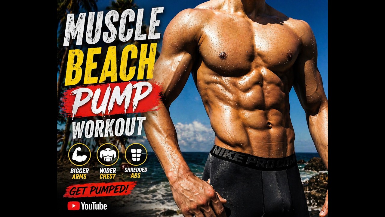 Teen Bodybuilding Fitness Model Muscle Beach Pump Posing  Pawlenko Styrke Studio #fitness #abs