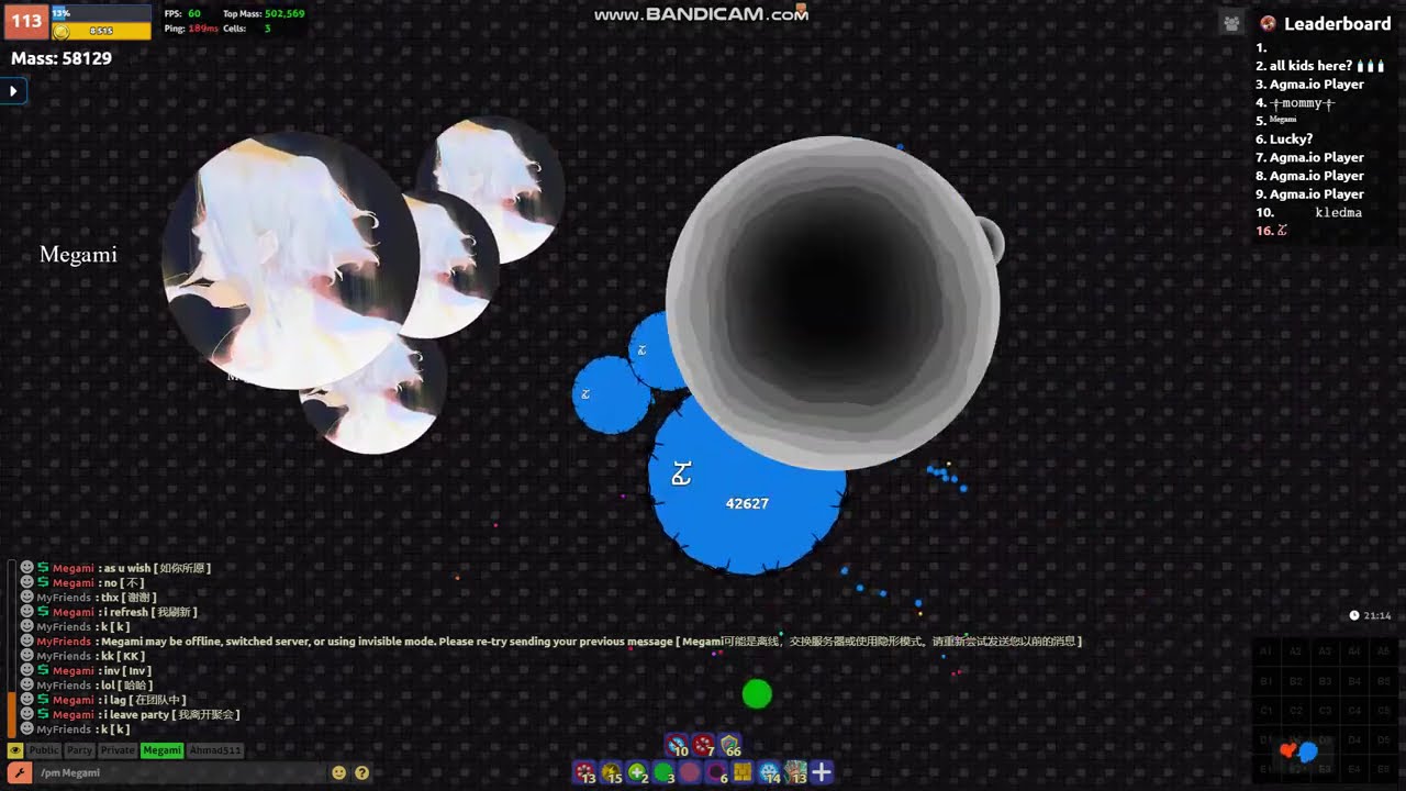 Agma.io EU | Seffeed On Redbull§(*￣▽￣*)§