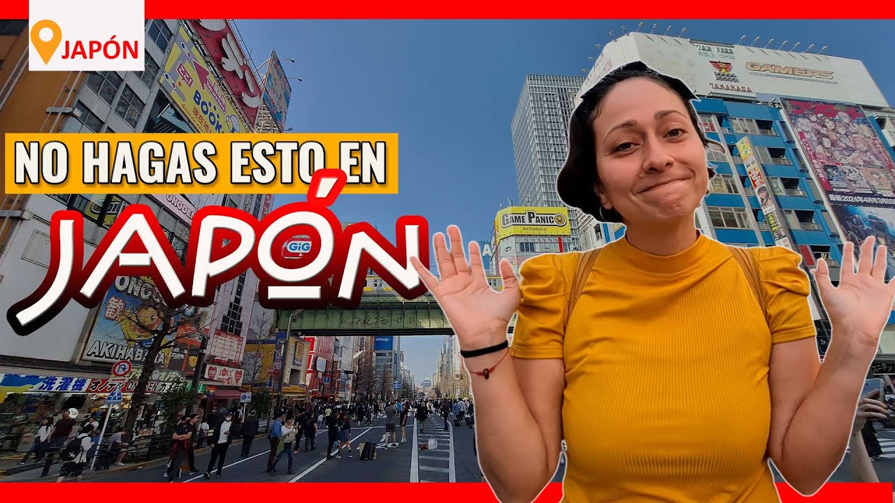 12 ERRORES que NO DEBES cometer en JAPÓN