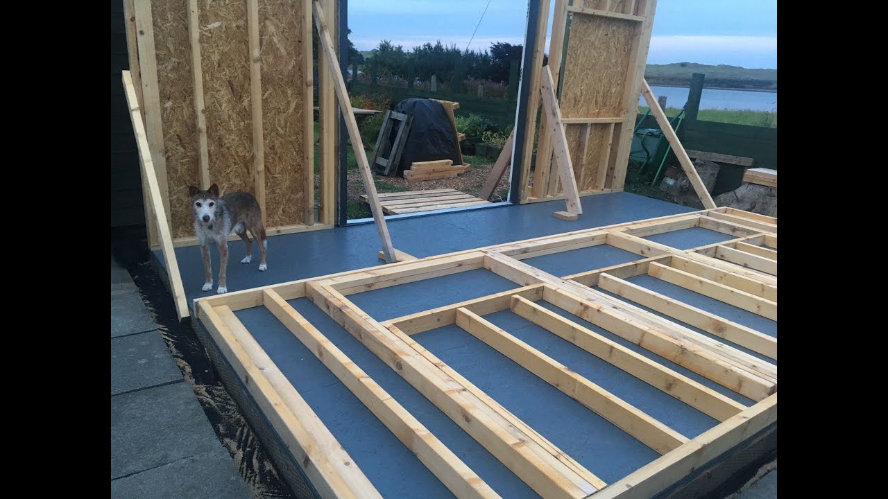 Workshop build  - Framing walls