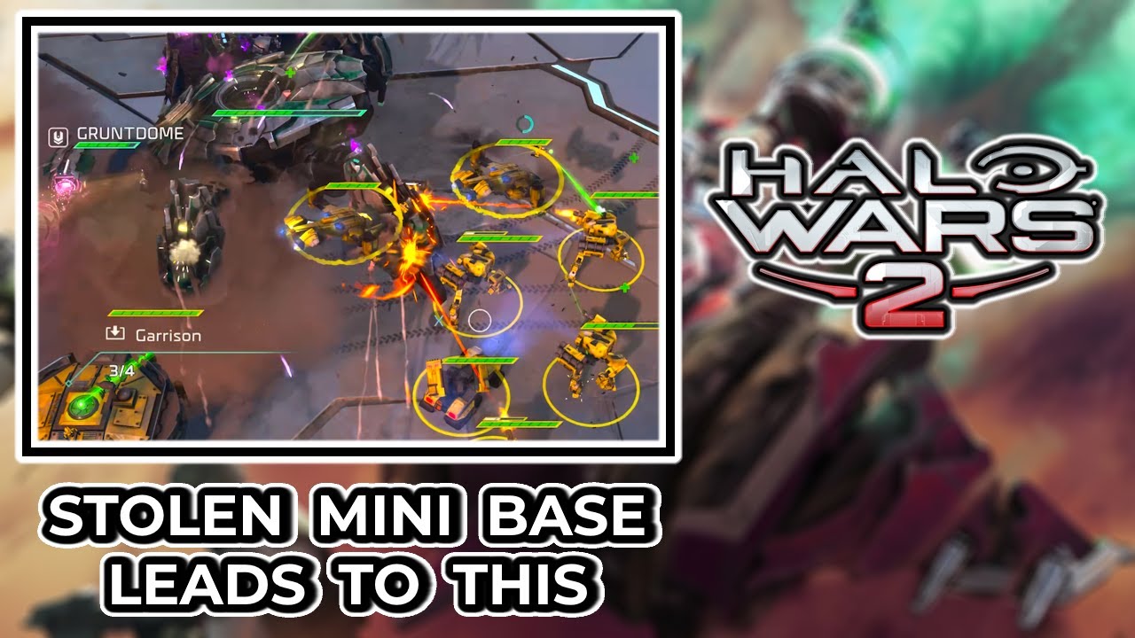 Why Going Double Barracks Against Yap Yap Is A Good Idea - Halo Wars 2