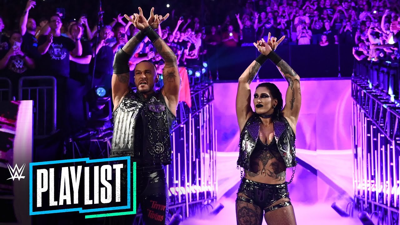 Крутые моменты Рии Рипли и Дэмиана Приста: плейлист WWE