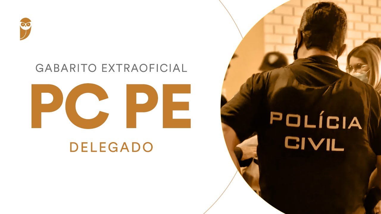 Gabarito Extraoficial PC PE (Delegado)