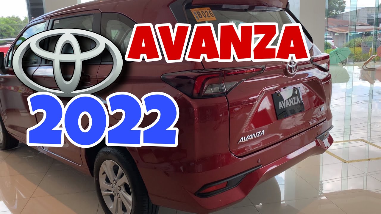 Toyota AVANZA 1.3 E M/T 2022 red color