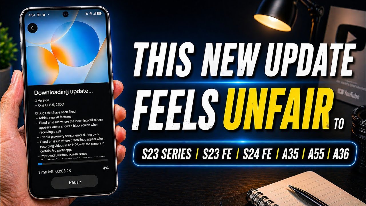 Обновление One UI 8.5 Beta 2 для S23, A35, A55, A36 и других моделей, но отсутствуют важные функц...