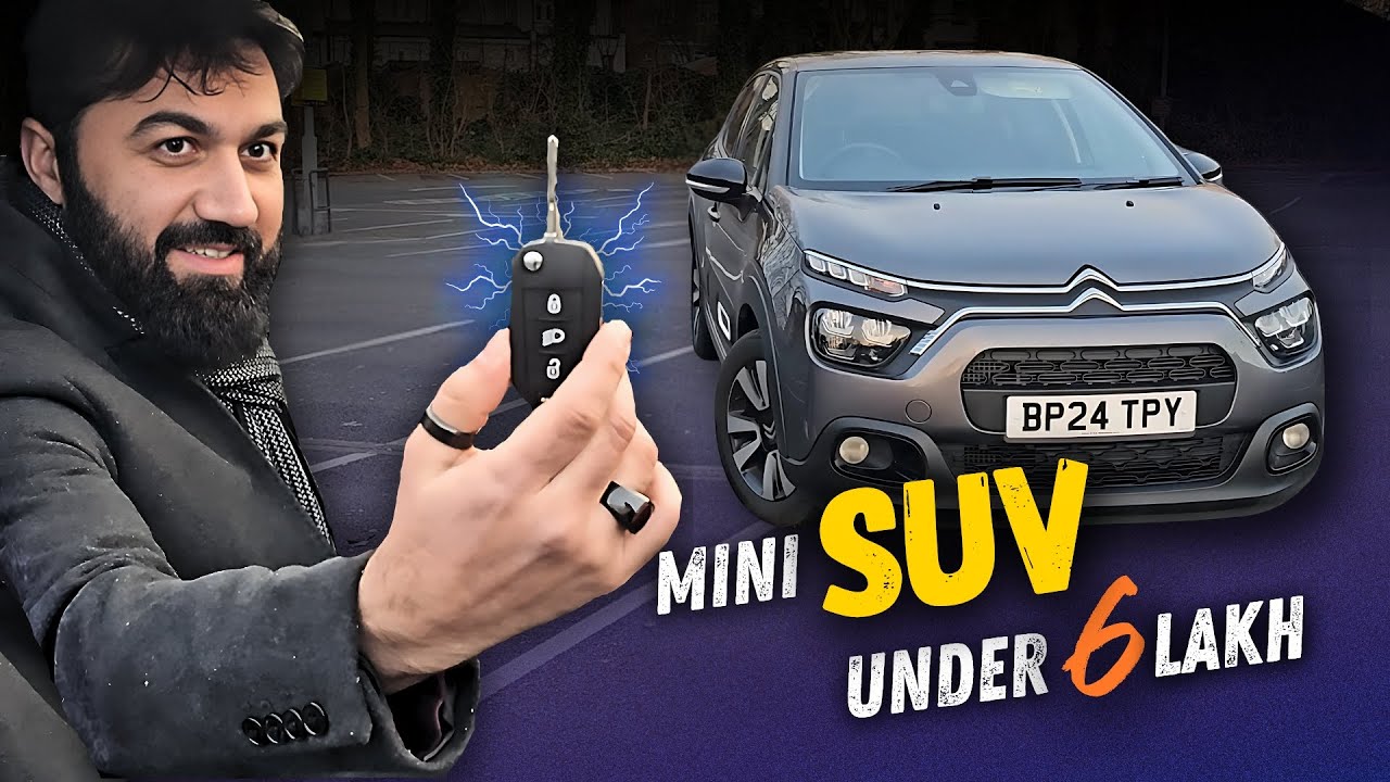 Best 🚗 Mini SUV Under 6 Lakhs 🤑 Only🔥 Citreon C3 Review & Test Drive